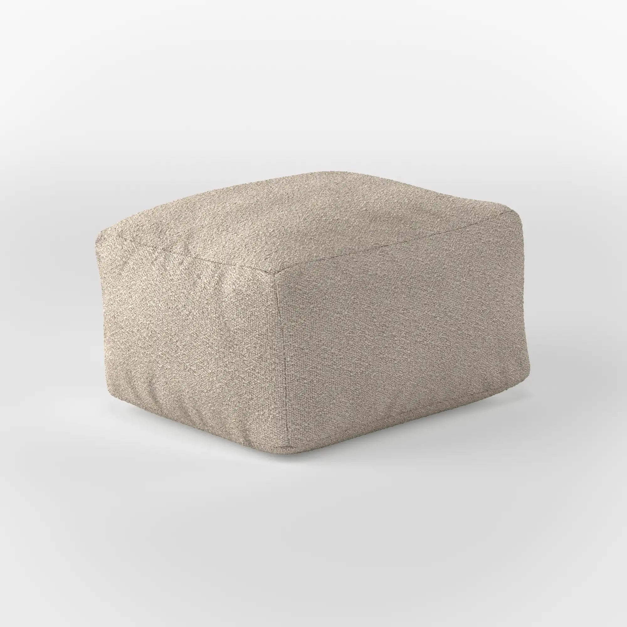 DODO LOUNGE SQUARE OTTOMAN-BOUCLE KKUSO.HOME