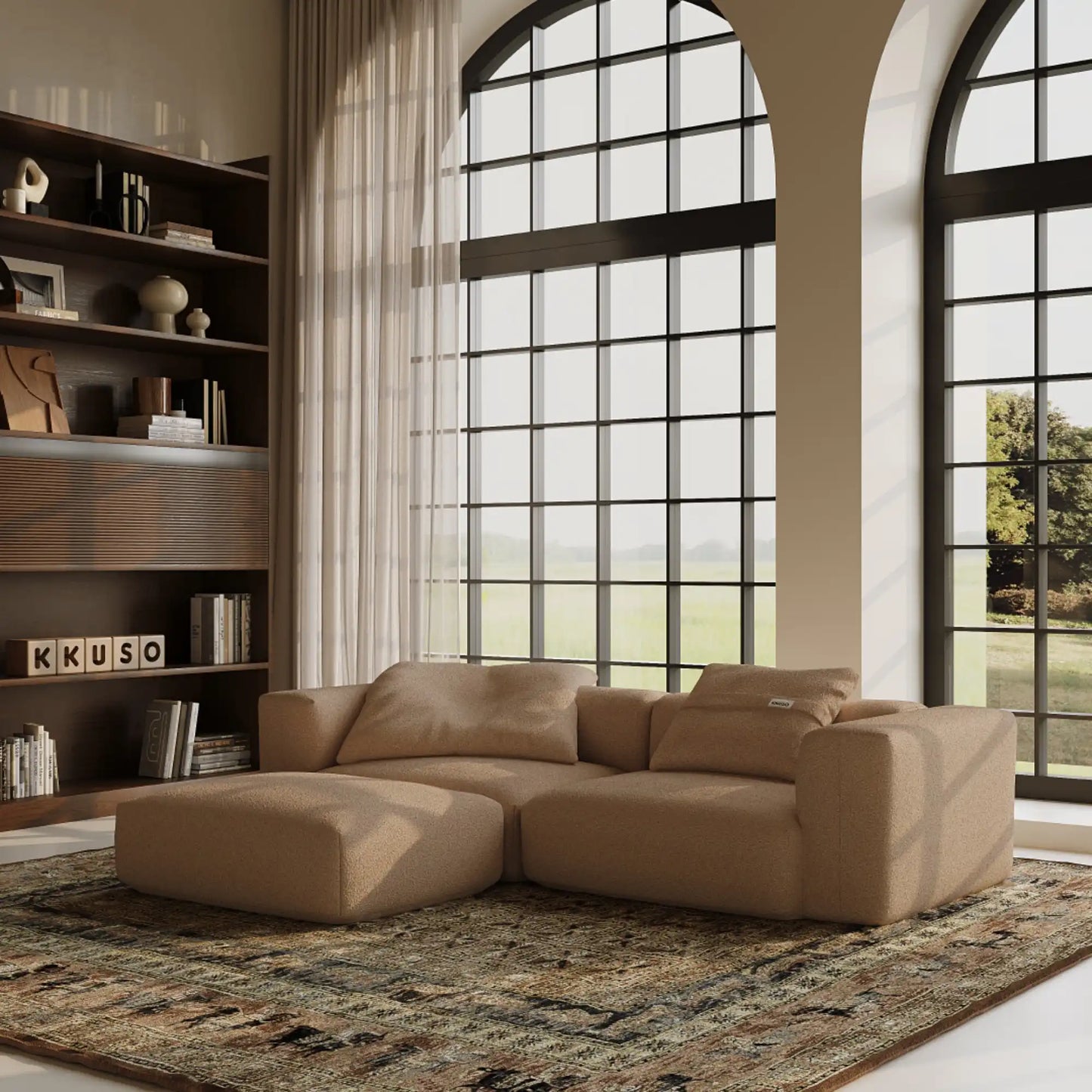 MOMO SET 2 - BOUCLE CAMEL