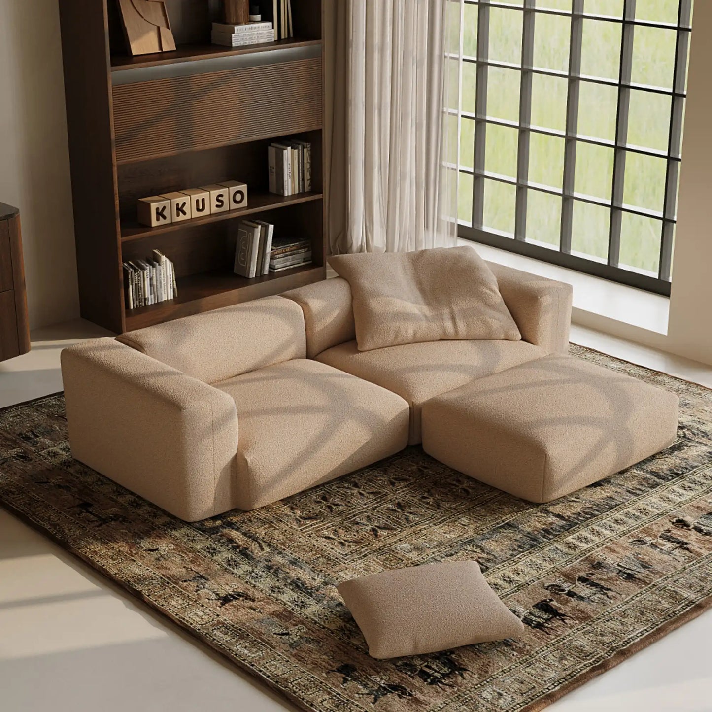 MOMO SET 2 - BOUCLE CAMEL