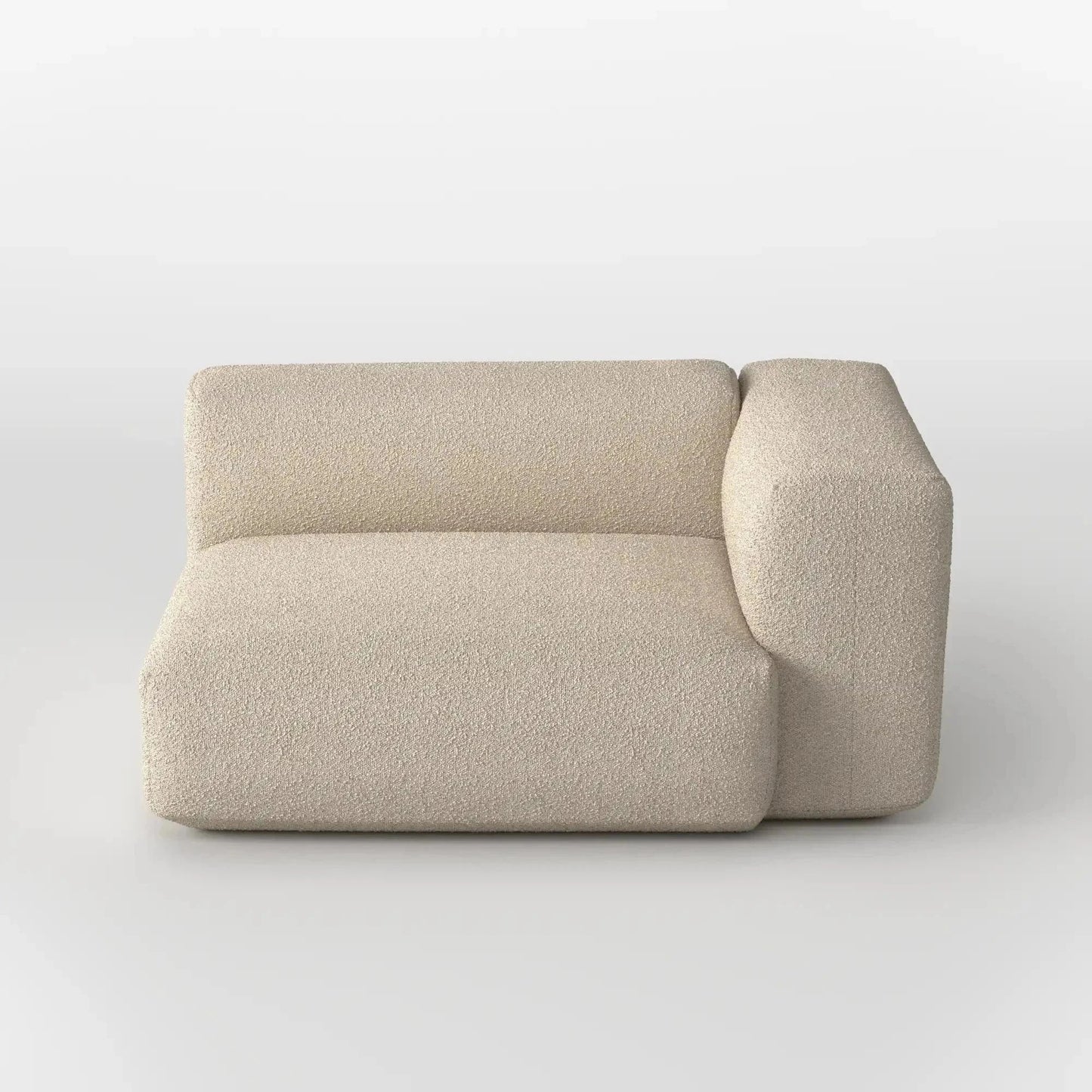 MOMO MODULAR SOFA CORNER LEFT - BOUCLE KKUSO