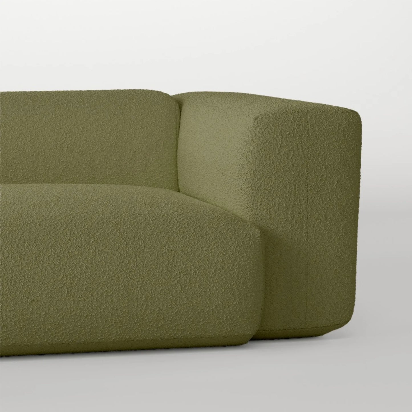 MOMO SET 6 - BOUCLE SOFT OLIVE