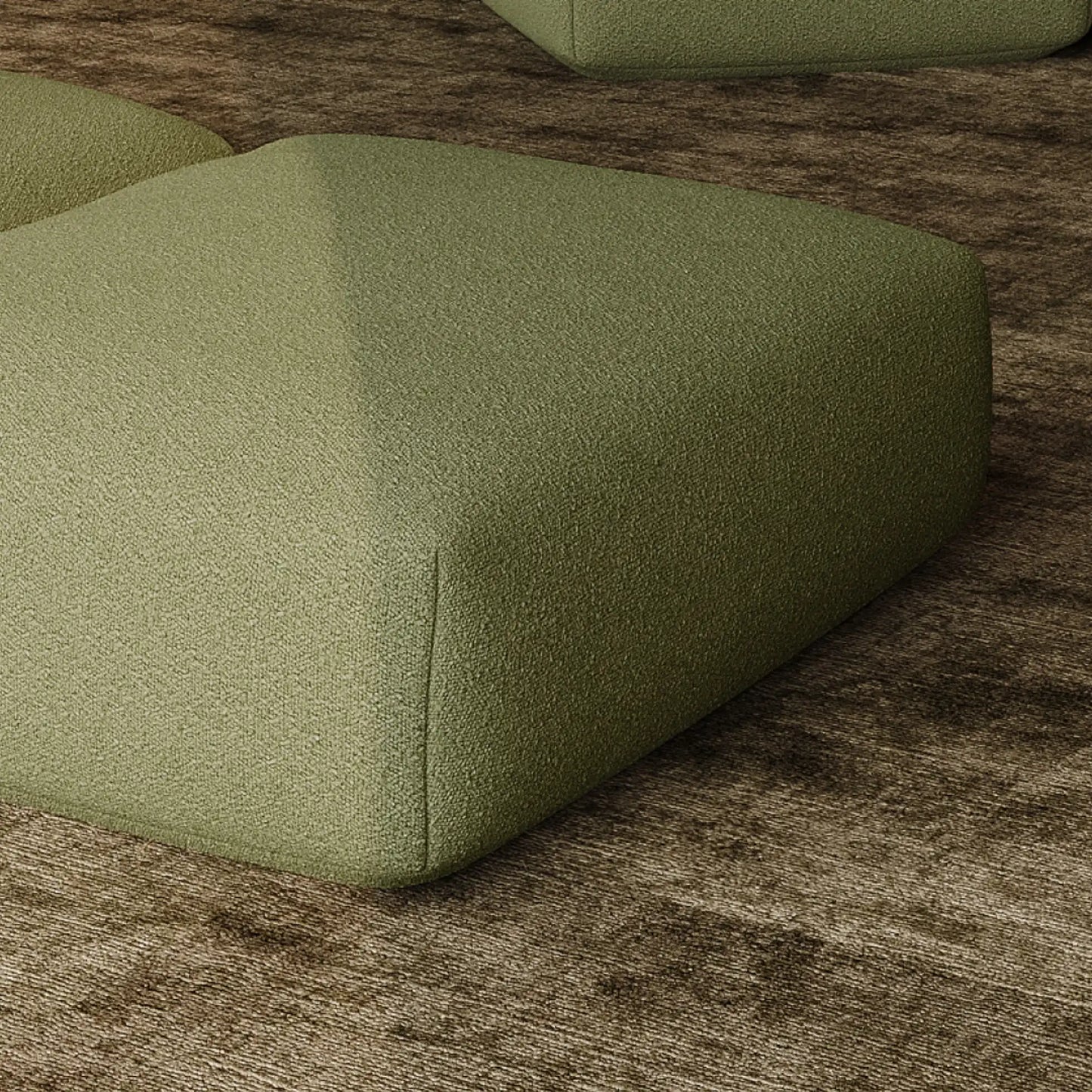 MOMO SET 7 - BOUCLE SOFT OLIVE