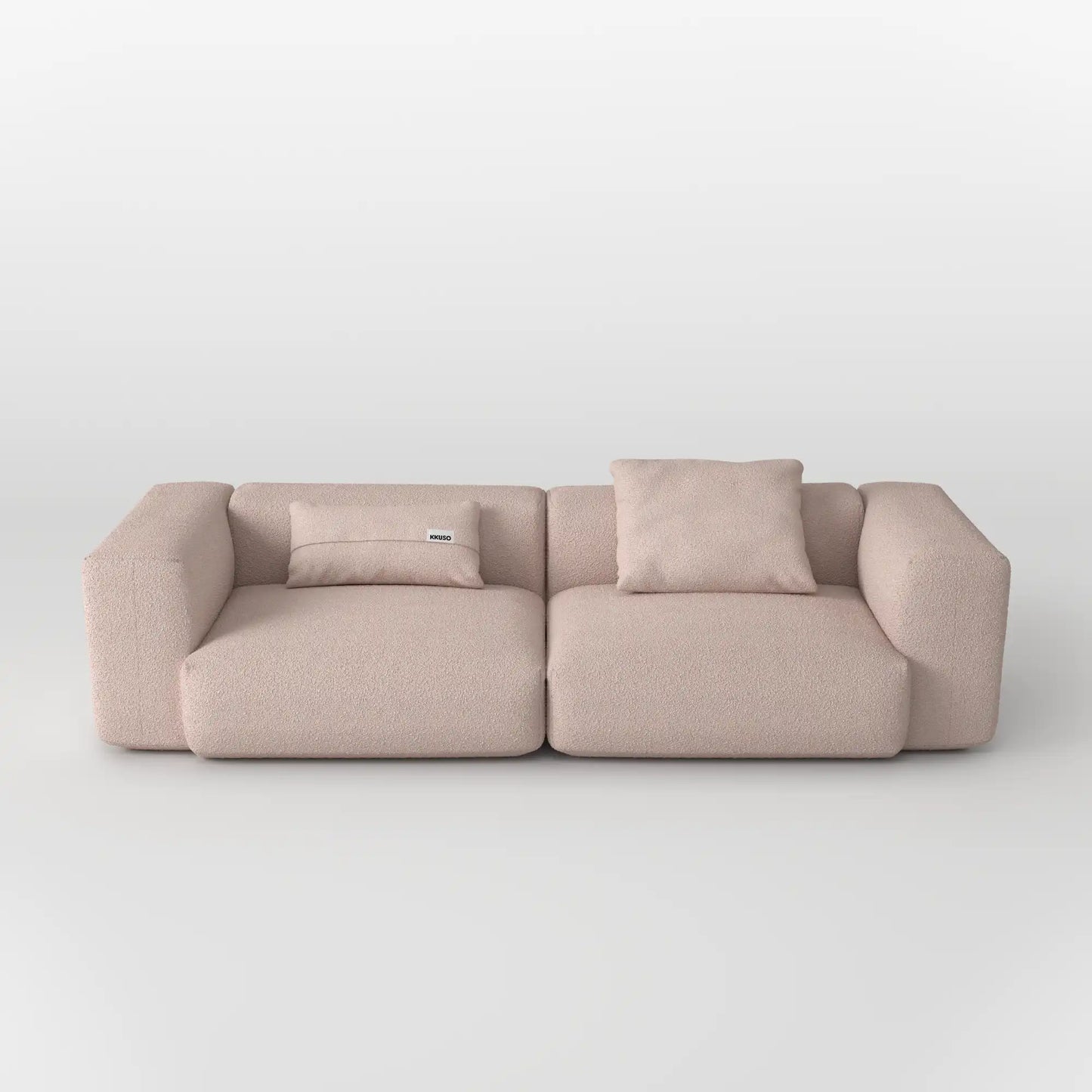 MOMO SET 1 - BOUCLE PEACH PINK