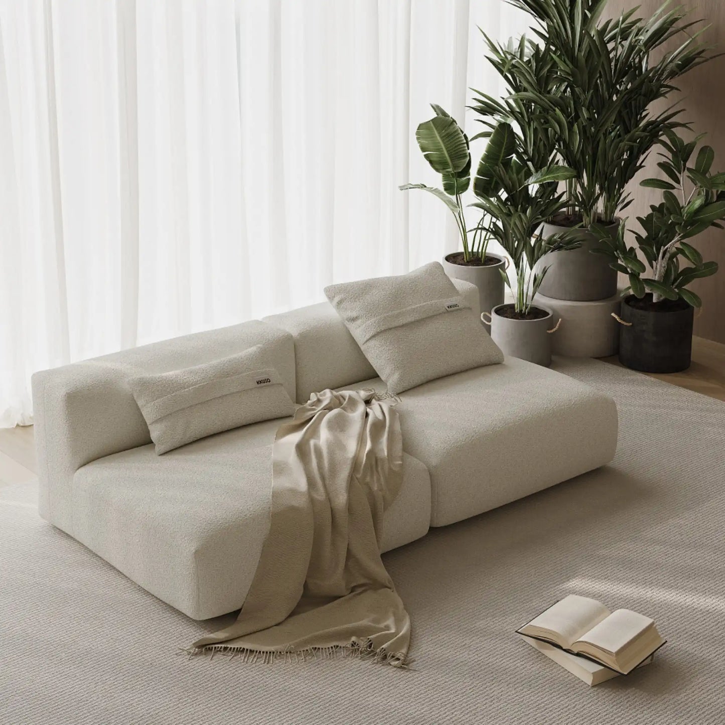 MOMO SET 3 - BOUCLE SNOW WHITE