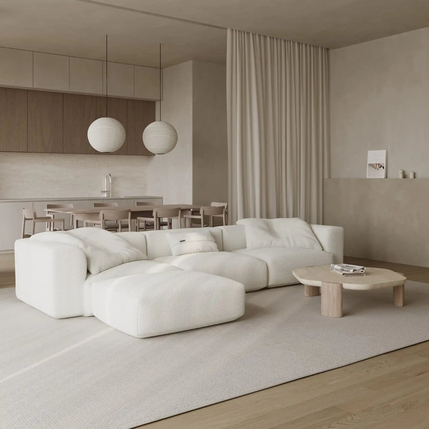 MOMO SET 6 - BOUCLE SNOW WHITE