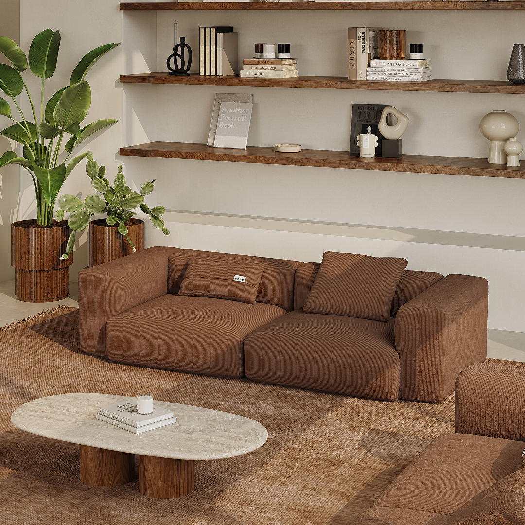 MOMO SET 1 - CORDUROY COCOA BROWN