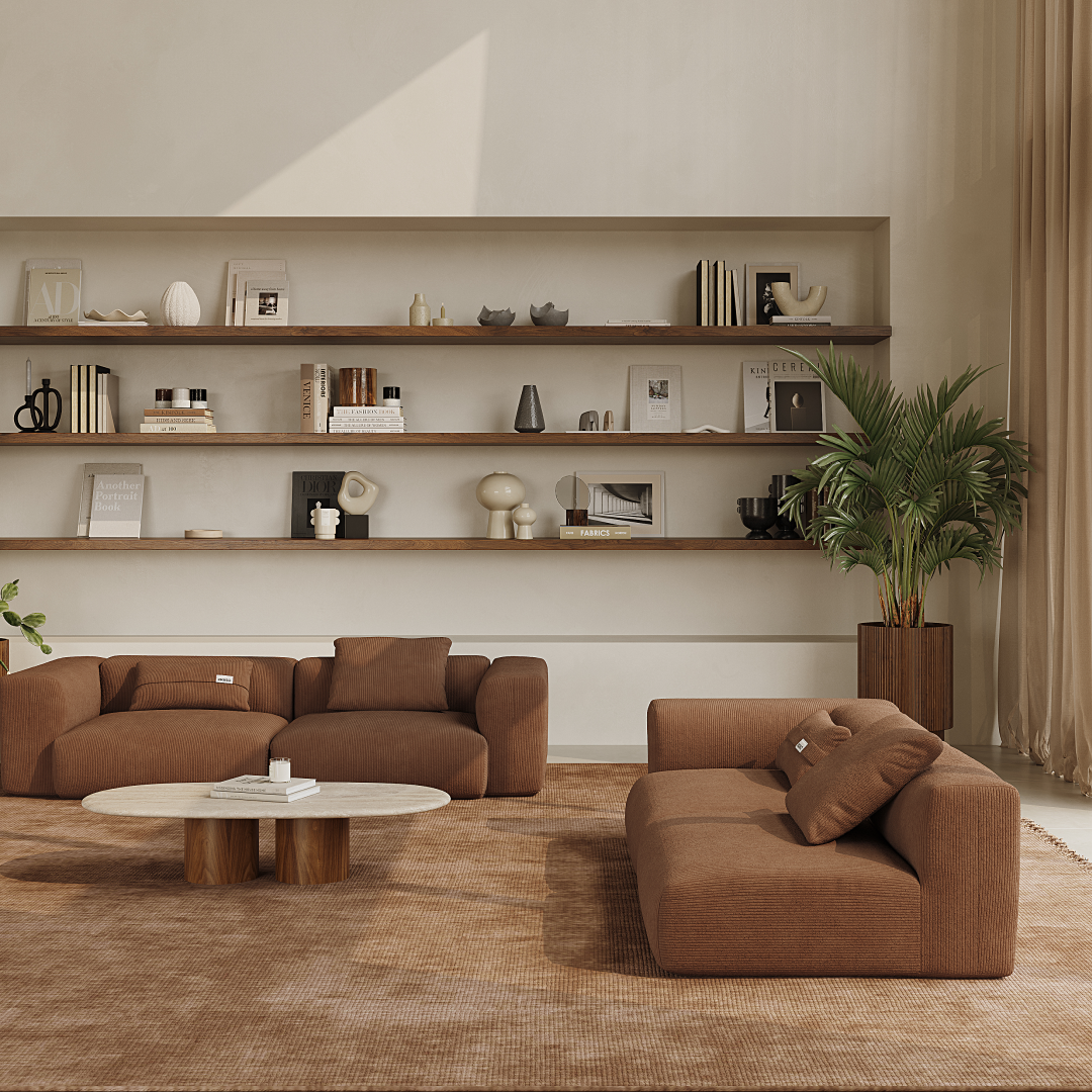 MOMO SET 1 - CORDUROY COCOA BROWN