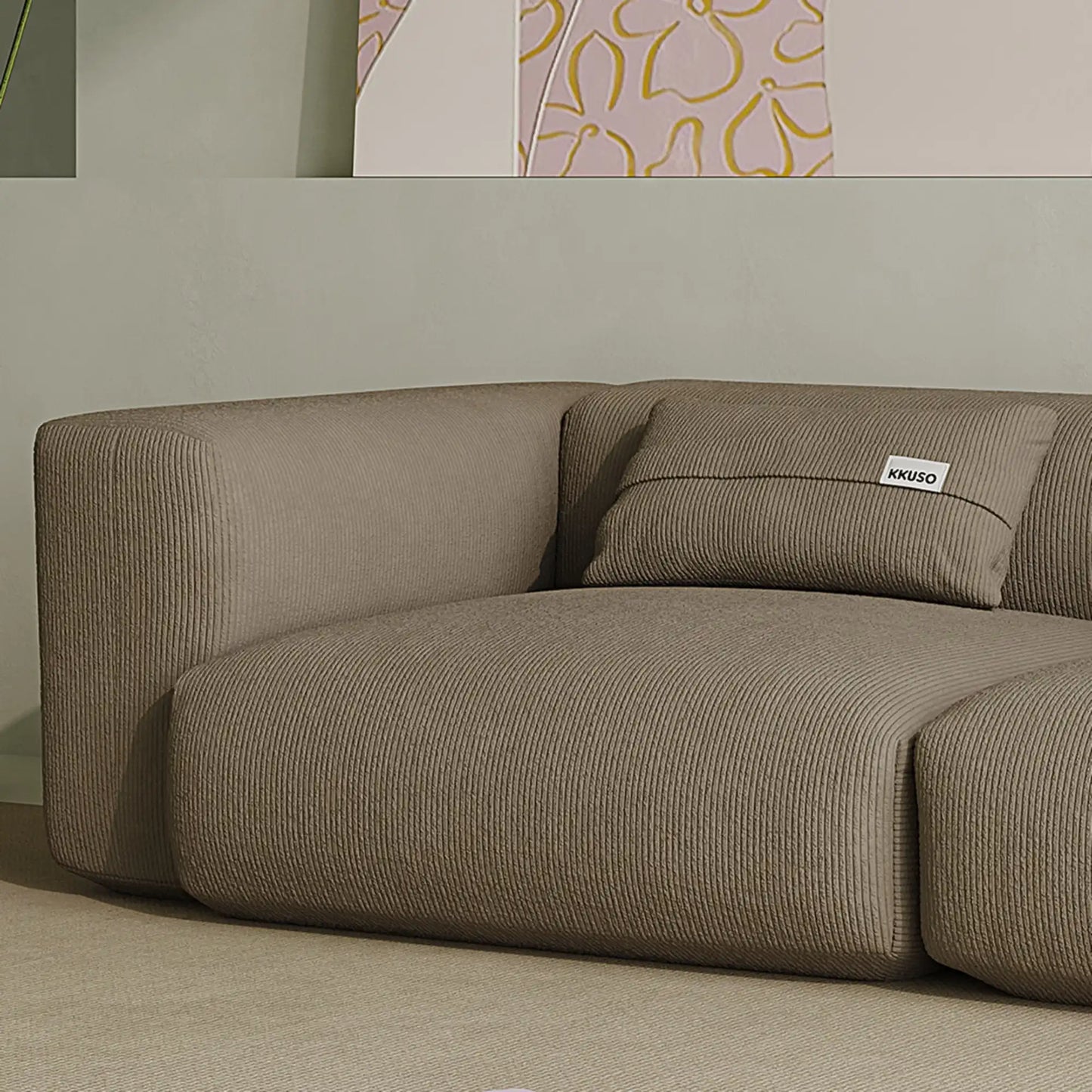 MOMO SET 4 - CORDUROY STONE TAUPE