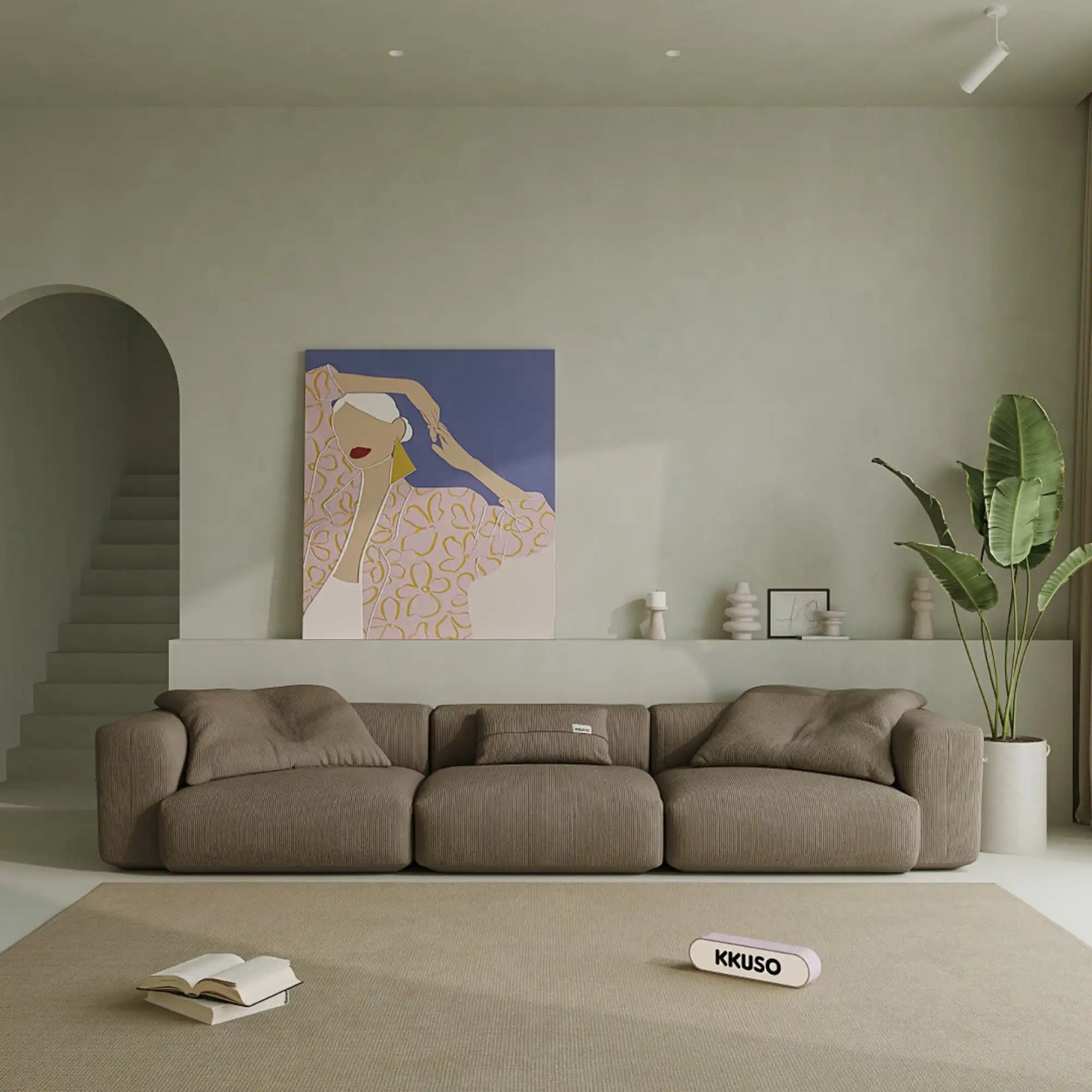 MOMO SET 5 - CORDUROY STONE TAUPE