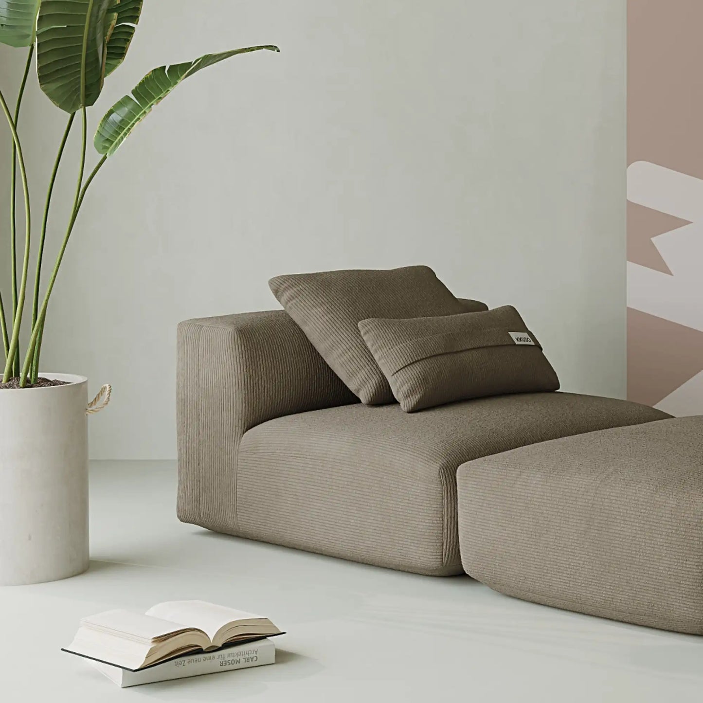 MOMO SET 7 - CORDUROY STONE TAUPE