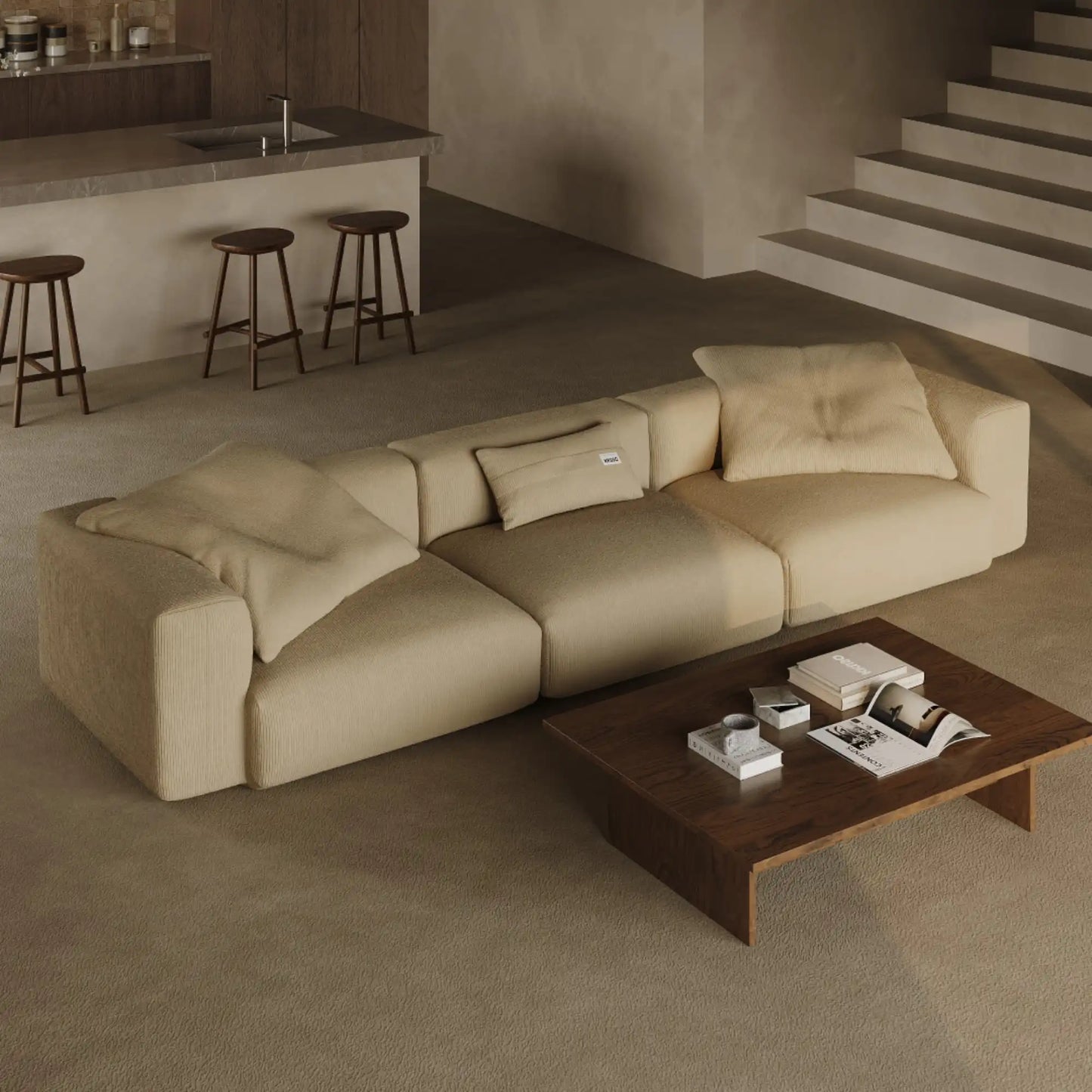 MOMO SET 5 - CORDUROY SOFT SAND