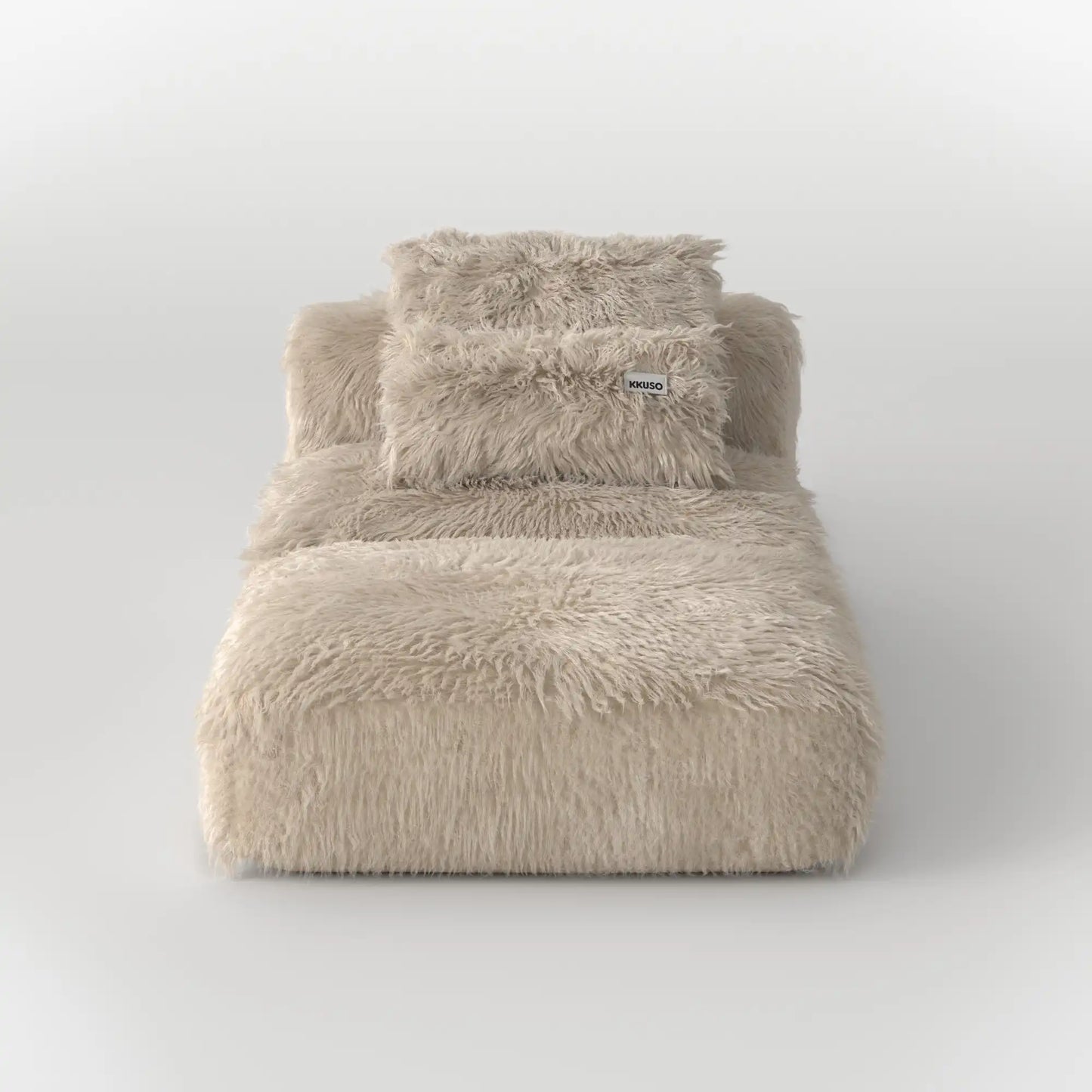 MOMO SET 7 - FAUX FUR CAFE CREME