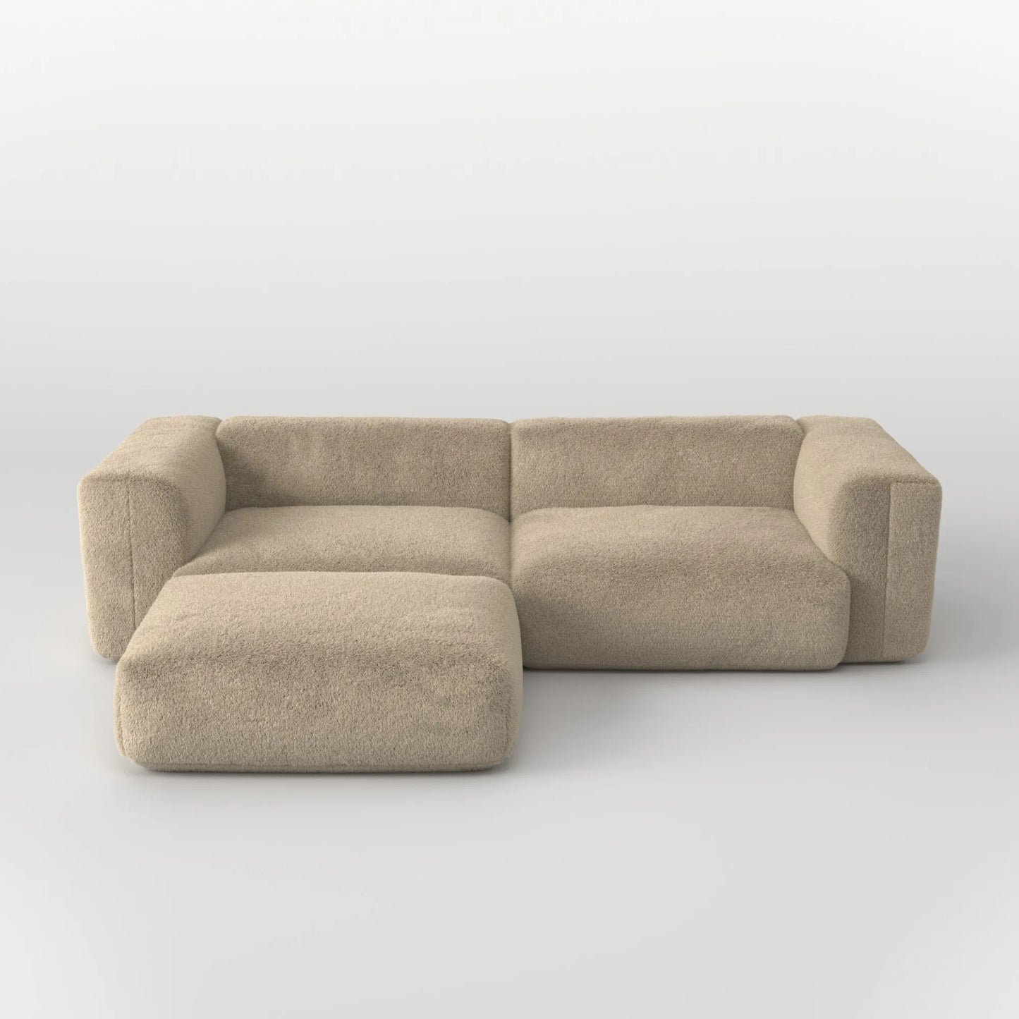 MOMO MODULAR SOFA SET 2 - SOFT FUR