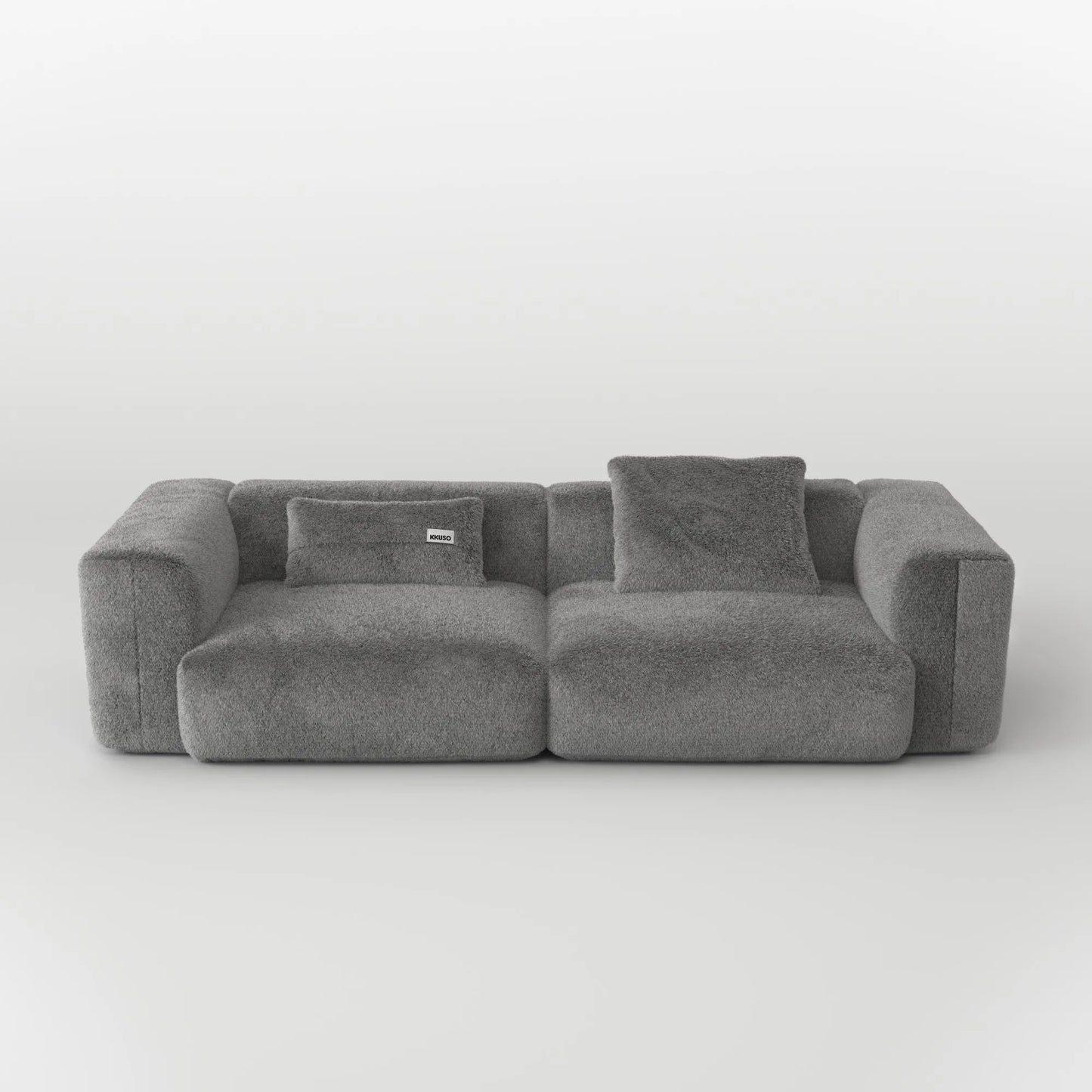 MOMO SET 1 - SOFT FUR STONE GREY