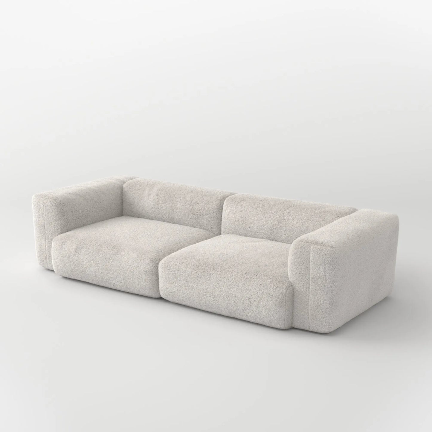 MOMO SET 1 - SOFT FUR IVORY CLOUD