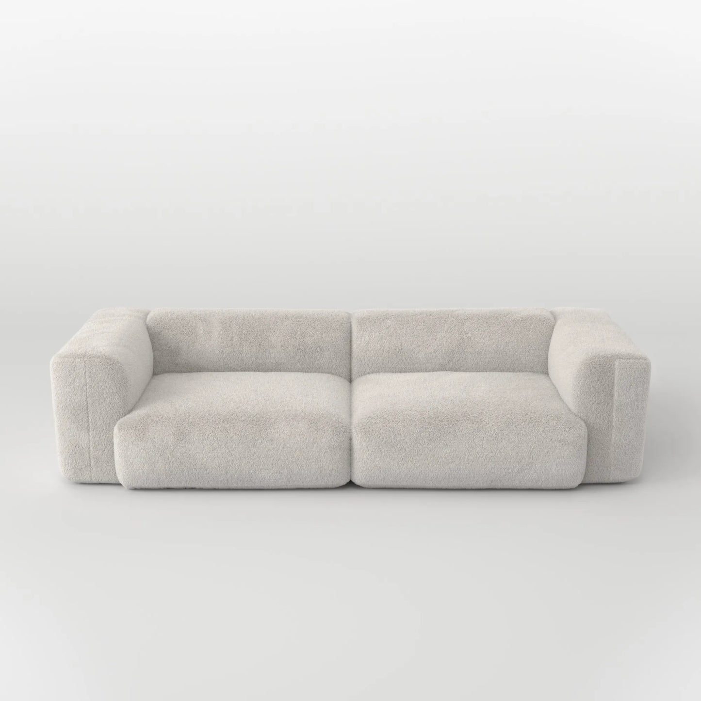 MOMO SET 1 - SOFT FUR IVORY CLOUD