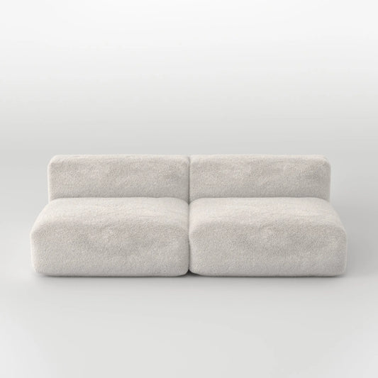 MOMO SET 3 - SOFT FUR IVORY CLOUD