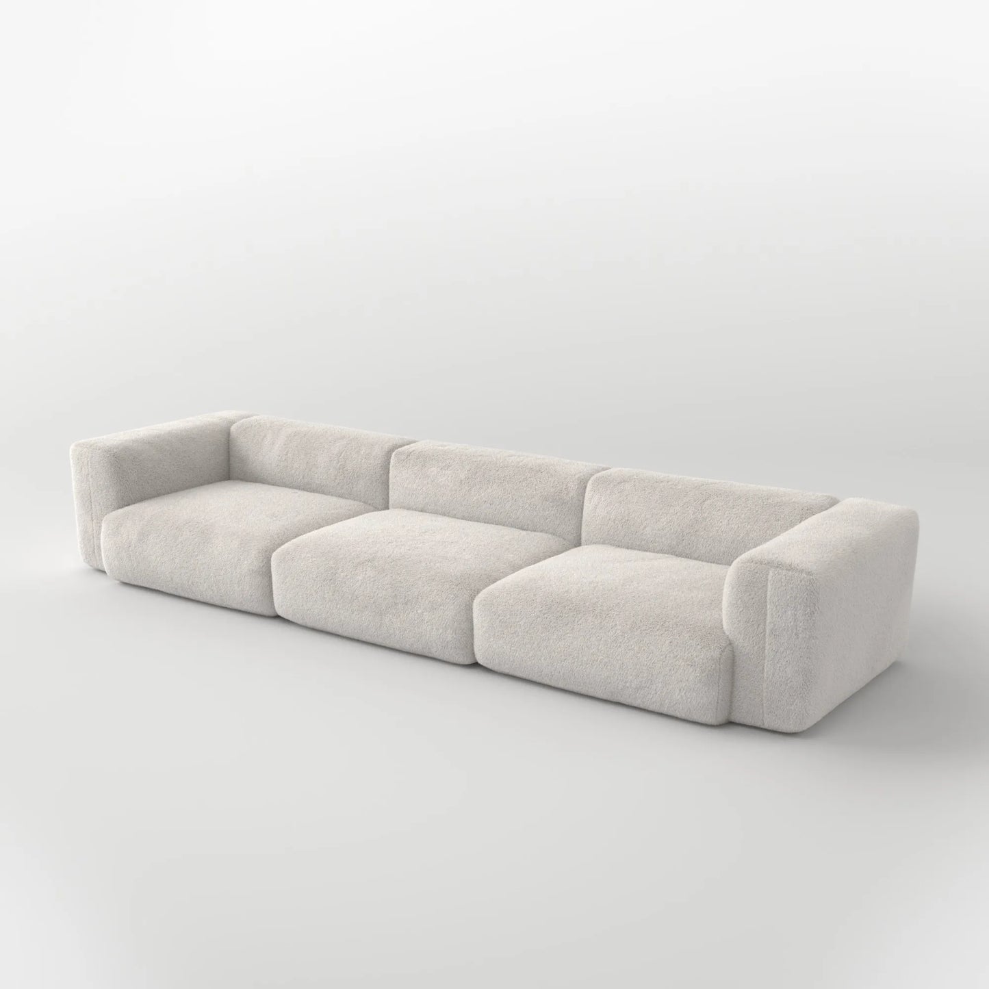 MOMO SET 5 - SOFT FUR IVORY CLOUD