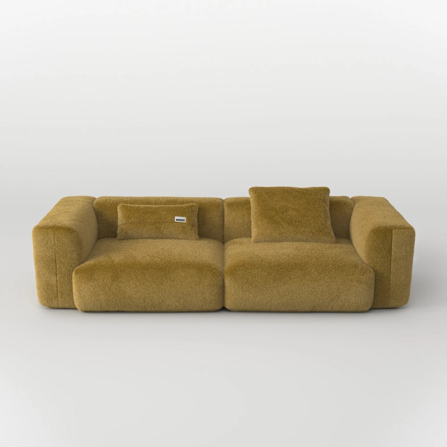 MOMO SET 1 - SOFT FUR GOLDEN MOSS