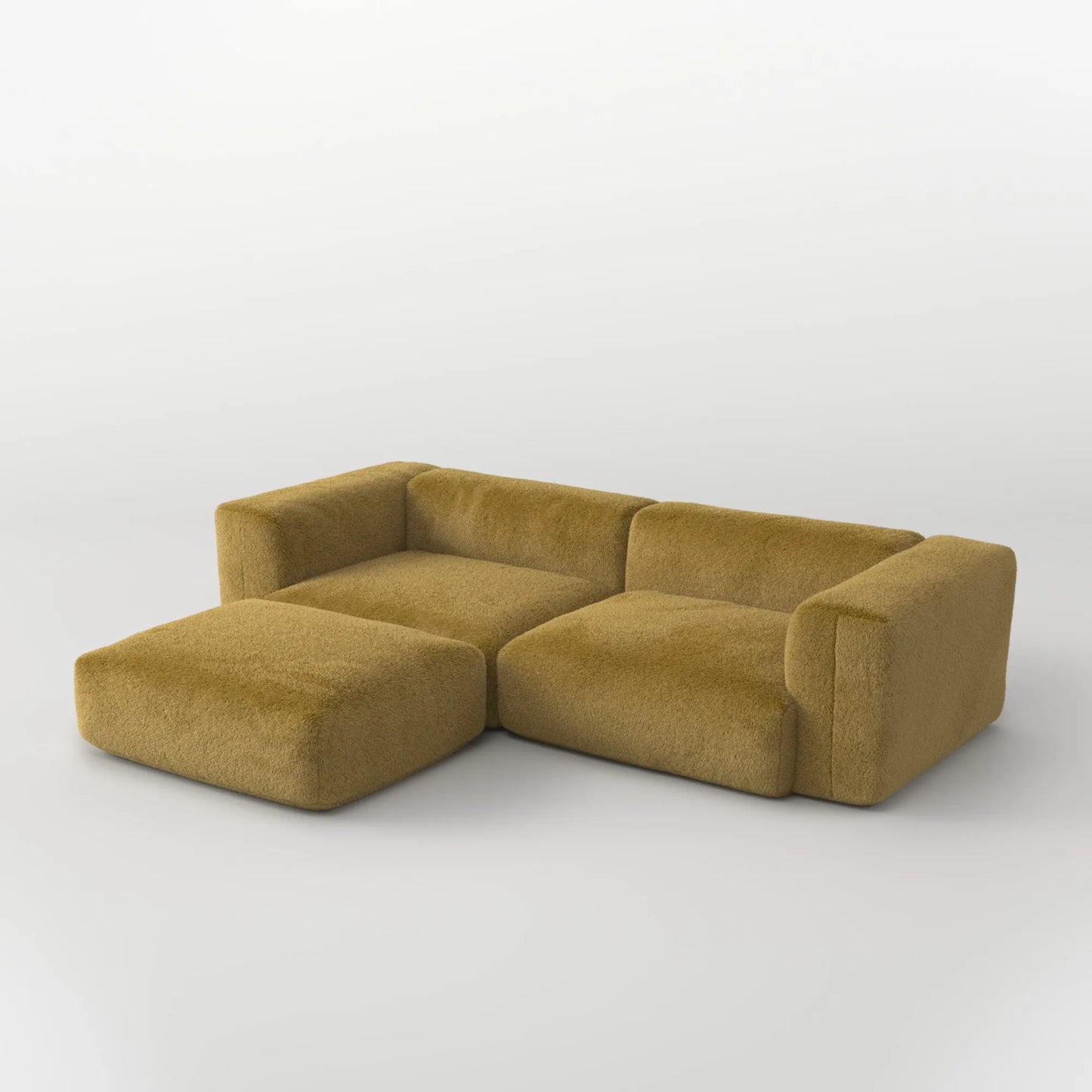 MOMO MODULAR SOFA SET 2 - SOFT FUR