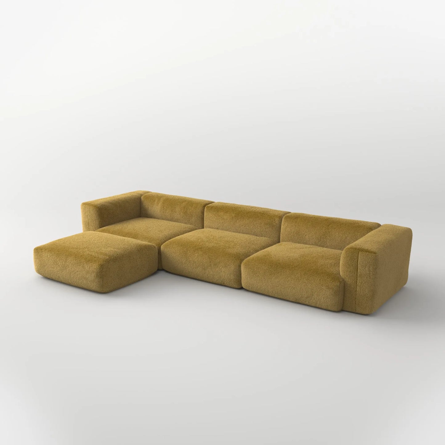 MOMO MODULAR SOFA SET 6 - SOFT FUR