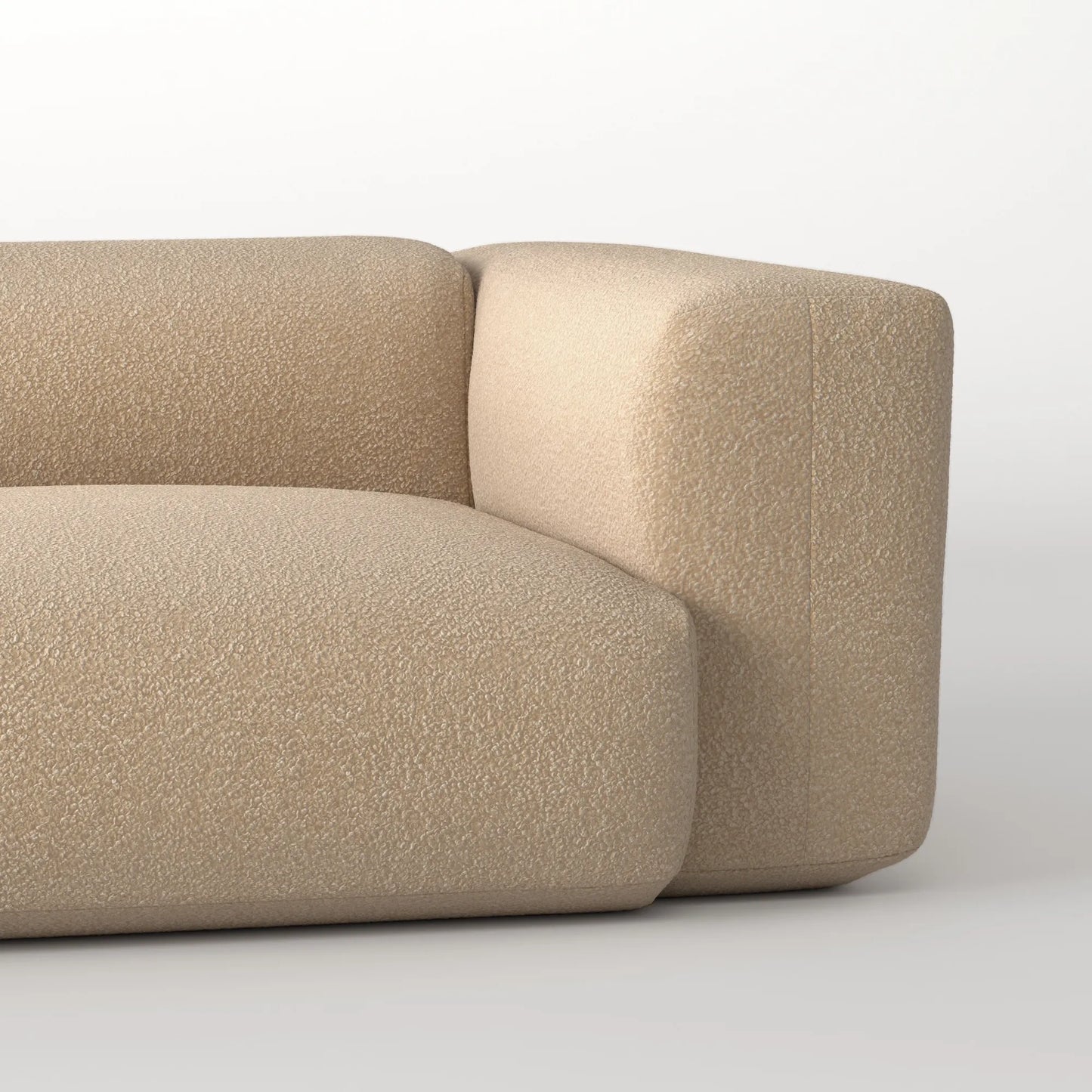 MOMO SET 1 - TEDDY FLEECE BEIGE