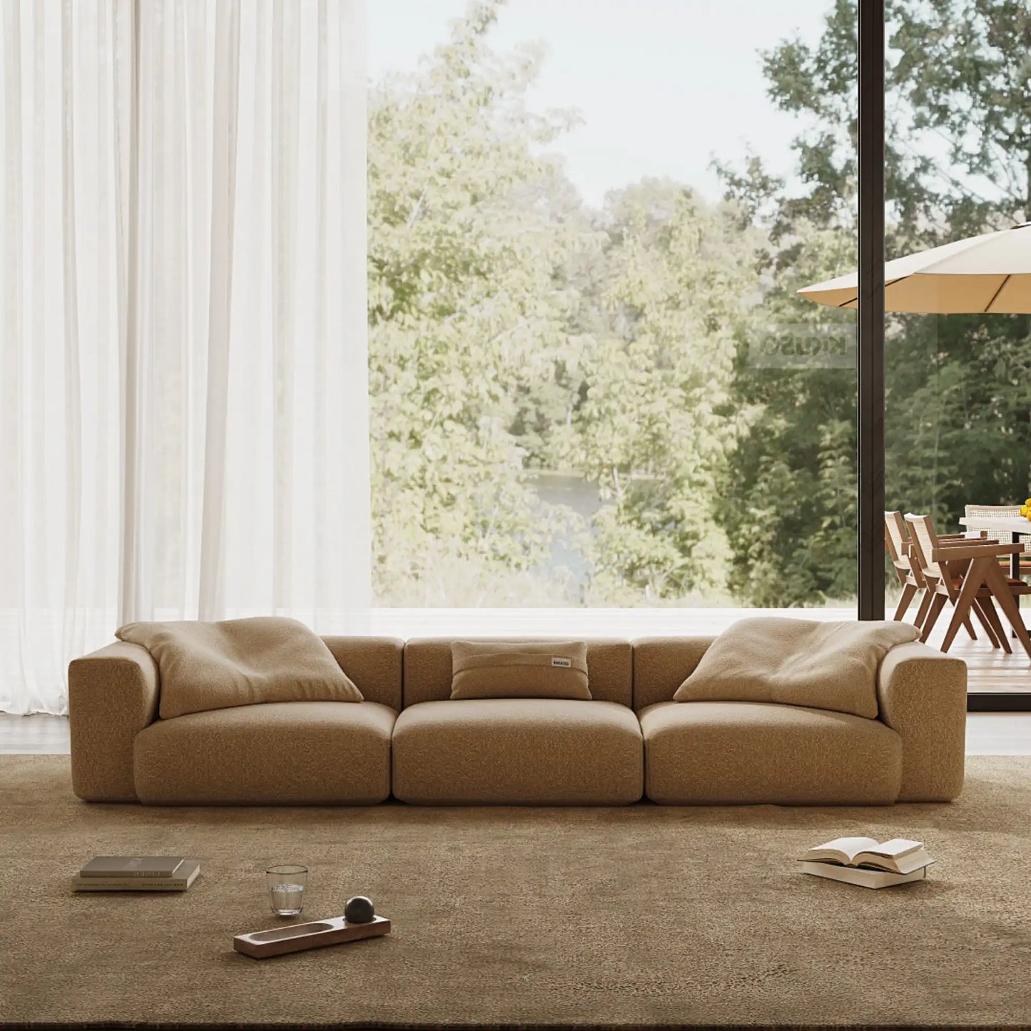 MOMO SET 5 - TEDDY FLEECE BEIGE