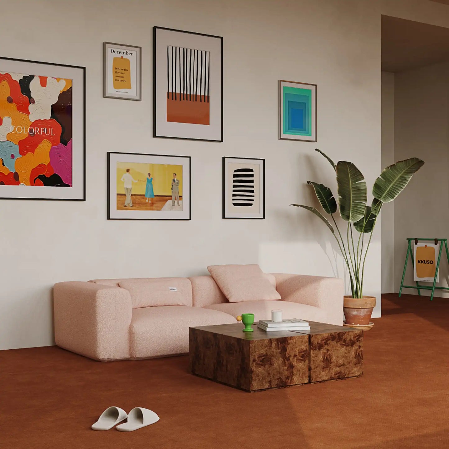 MOMO SET 1 - TEDDY FLEECE BLUSH