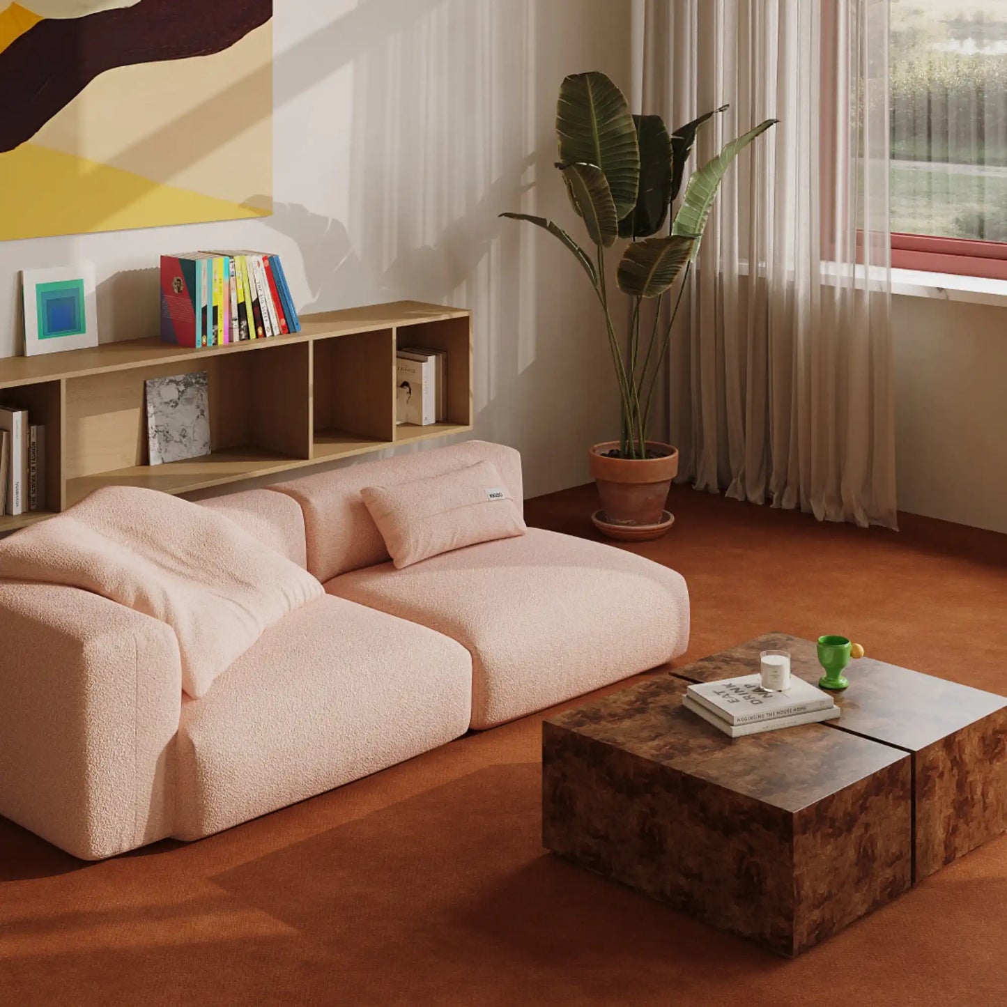 MOMO SET 4 - TEDDY FLEECE BLUSH