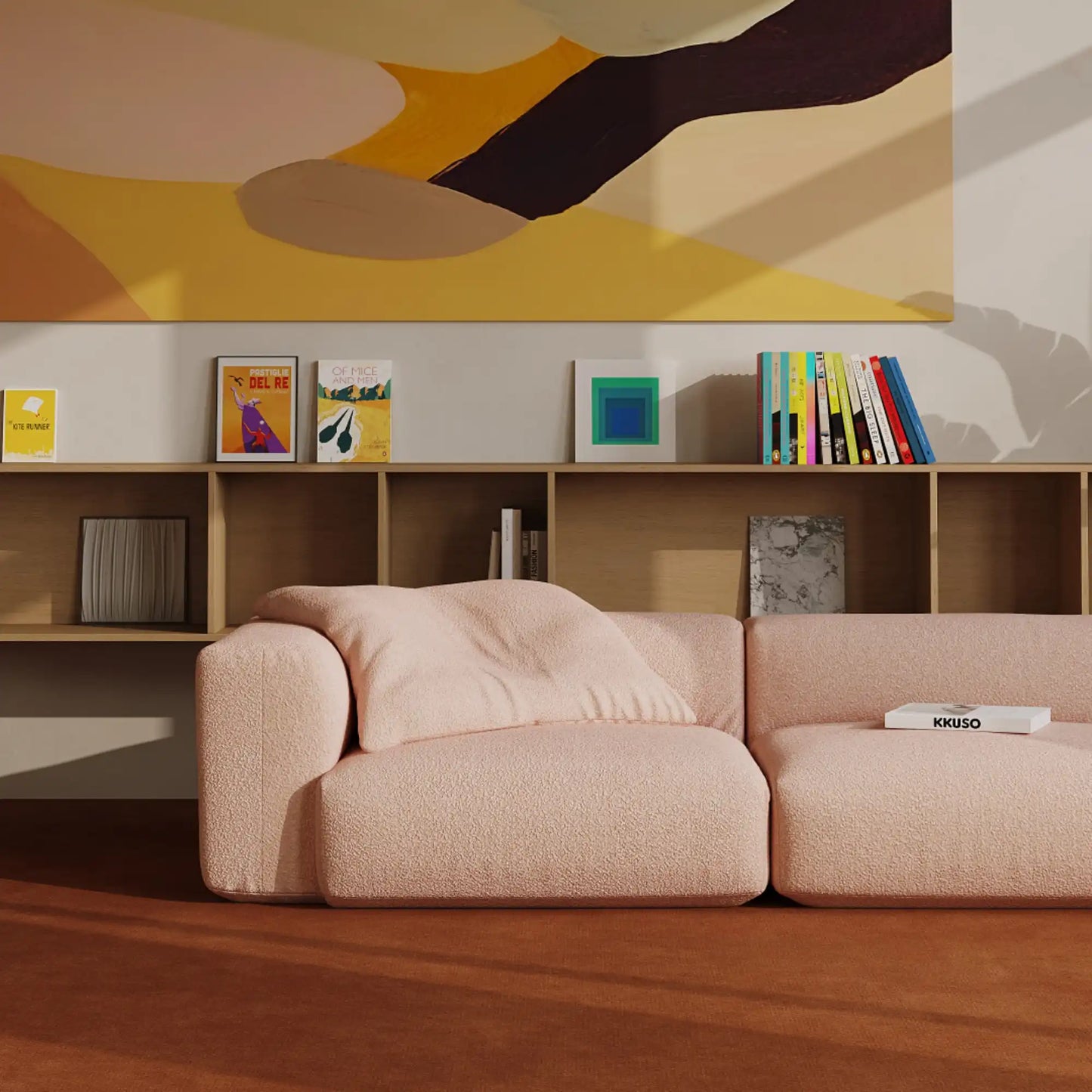 MOMO SET 4 - TEDDY FLEECE BLUSH