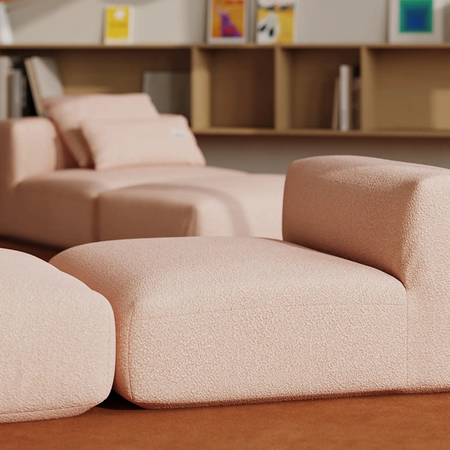 MOMO SET 7 - TEDDY FLEECE BLUSH