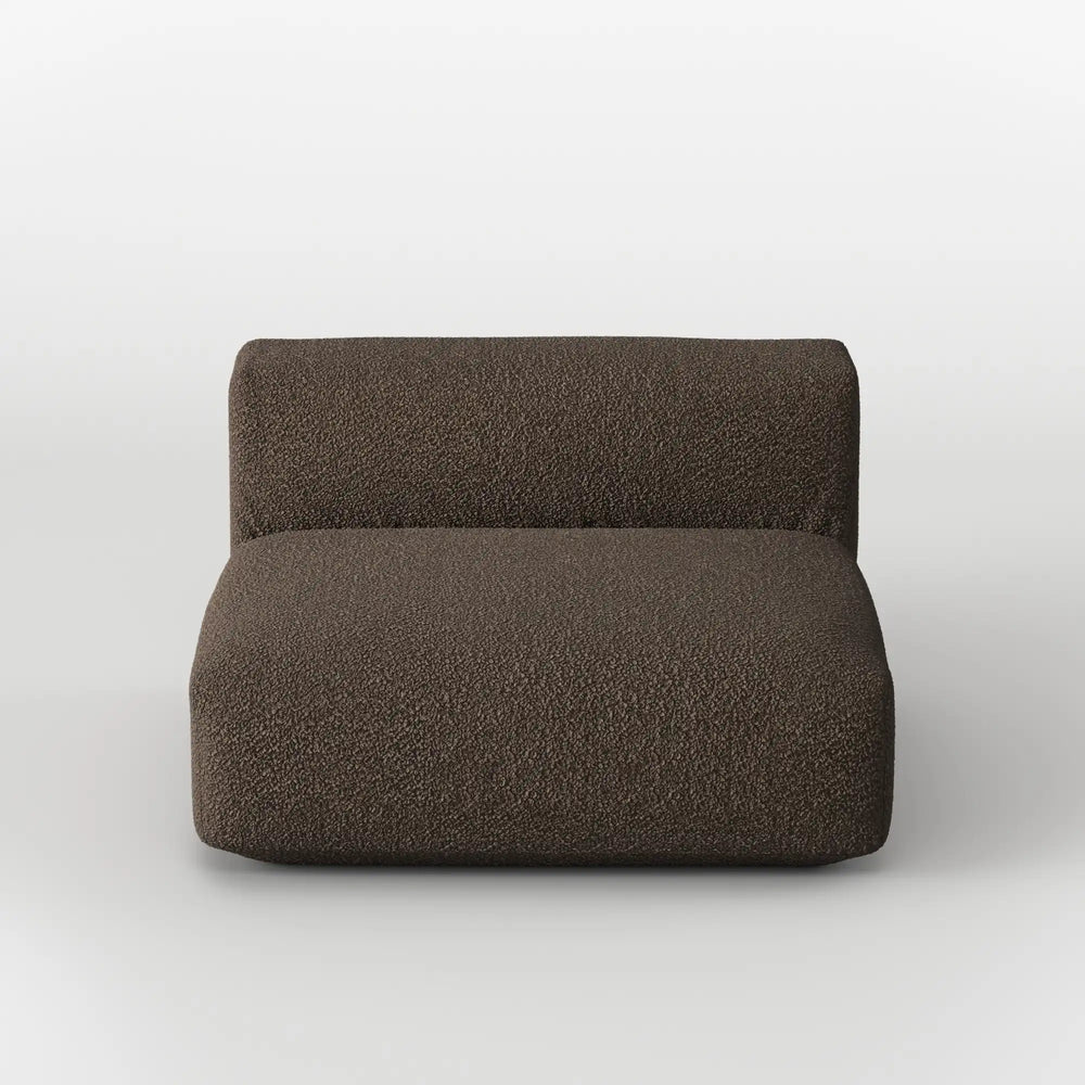 MOMO LOUNGER - TEDDY FLEECE CHOCOLATE