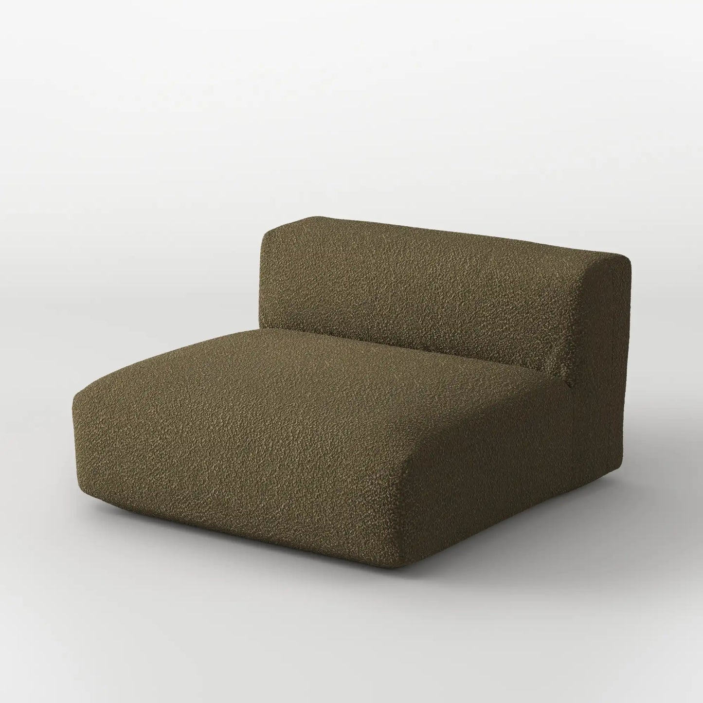MOMO LOUNGER - TEDDY FLEECE DARK OLIVE