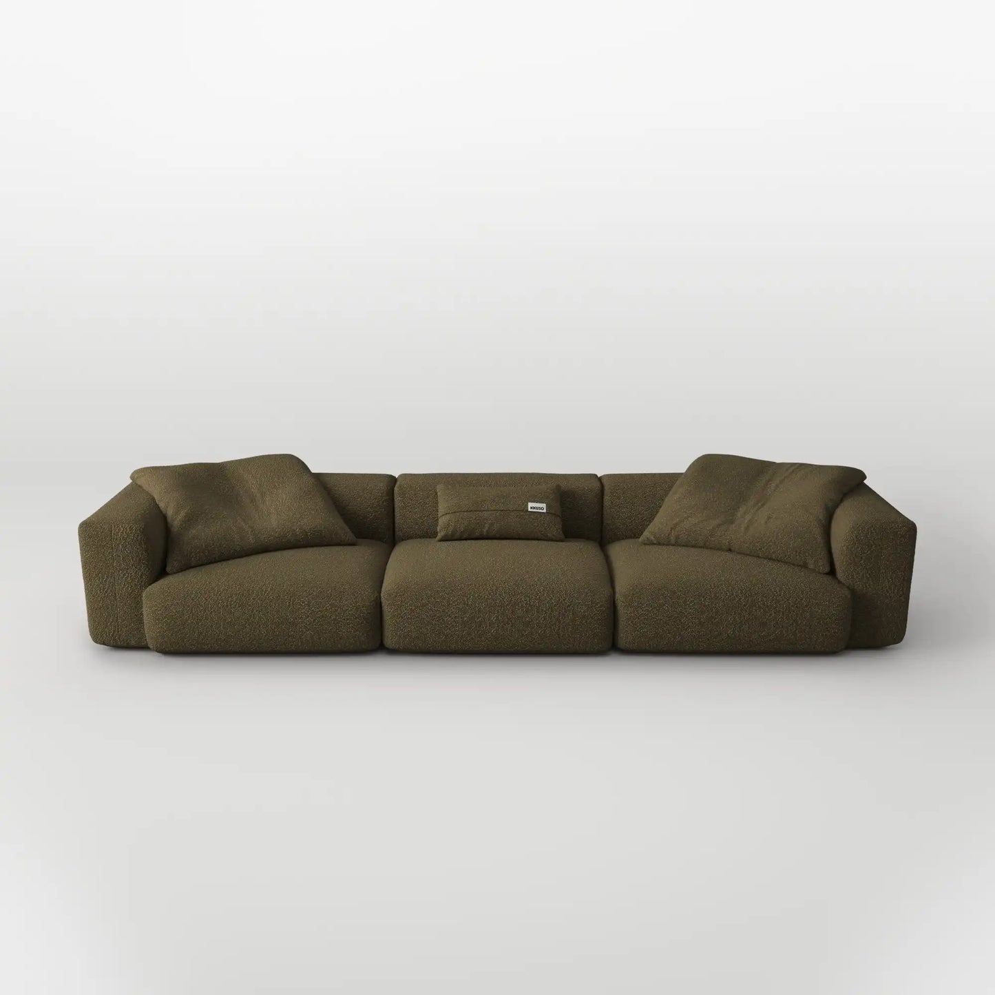 MOMO SET 5 - TEDDY FLEECE DARK OLIVE