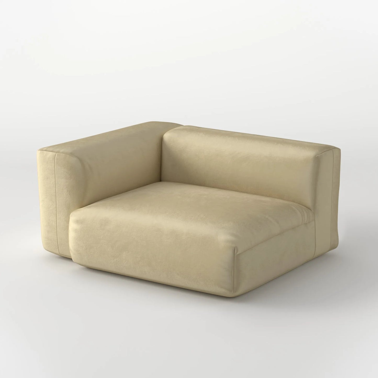 MOMO MODULAR SOFA CORNER RIGHT - VELVET