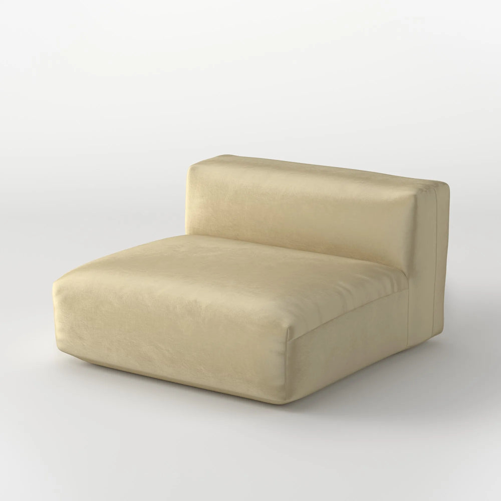 MOMO MODULAR SOFA LOUNGER - VELVET