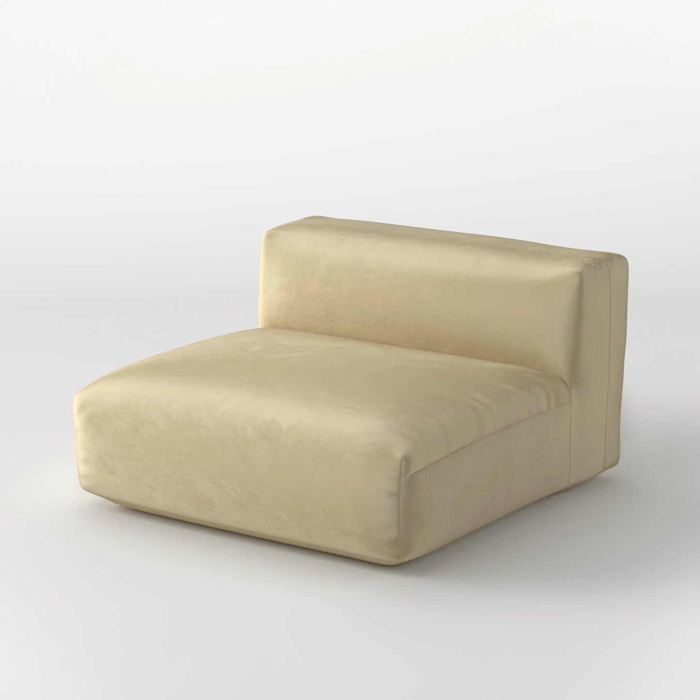 MOMO MODULAR SOFA LOUNGER - VELVET