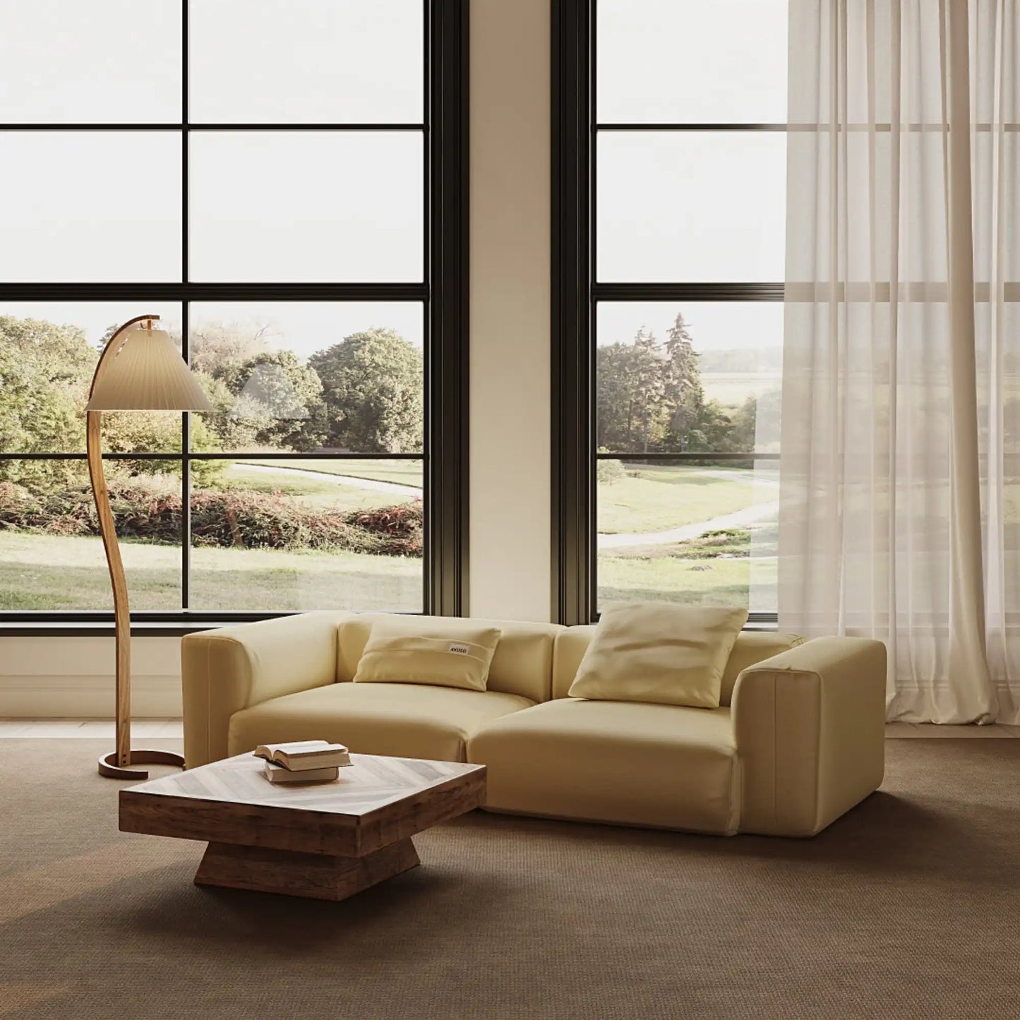 MOMO SET 1 - VELVET CHAMPAGNE