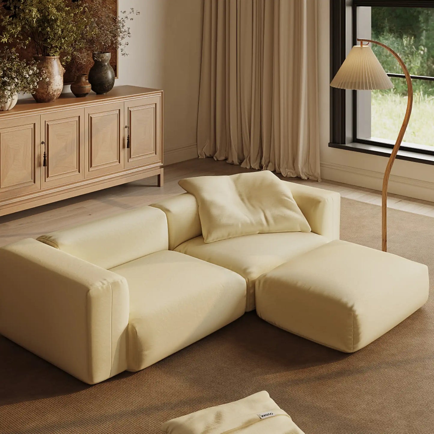 MOMO SET 1 - VELVET CHAMPAGNE