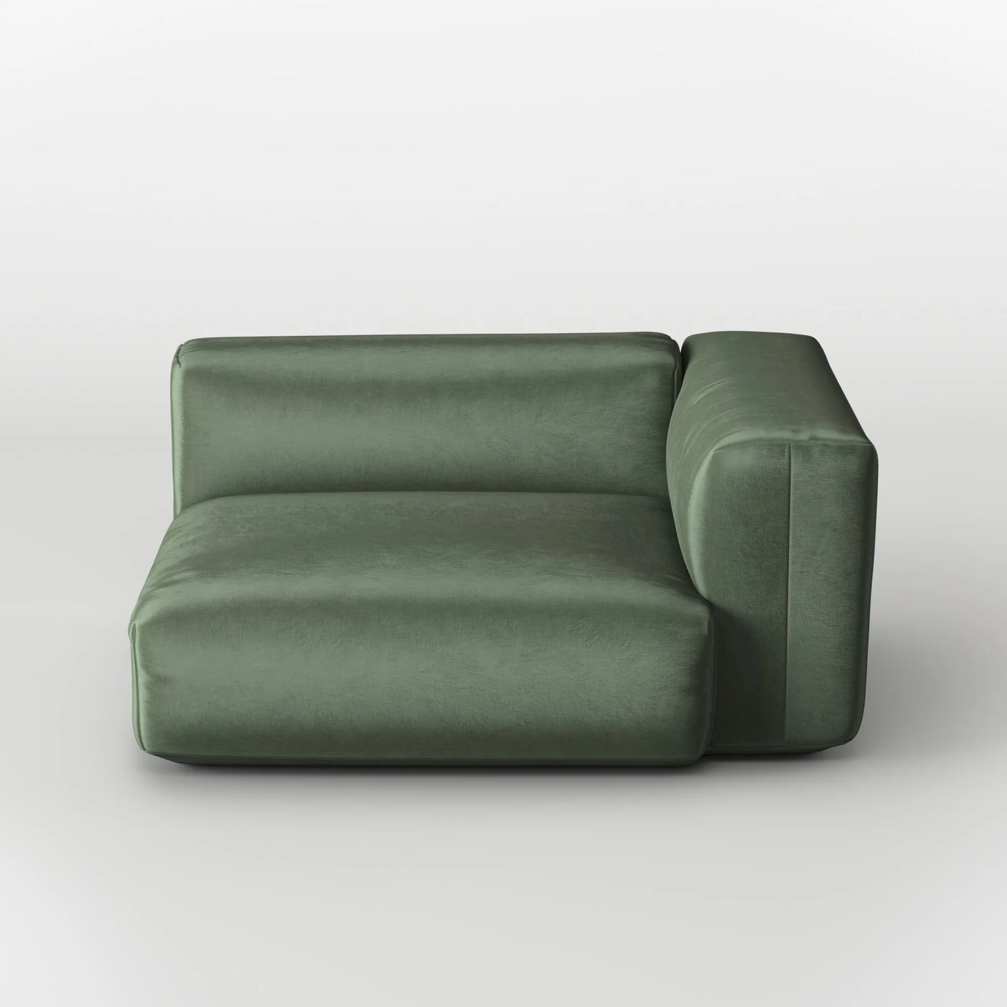MOMO MODULAR SOFA CORNER LEFT - VELVET
