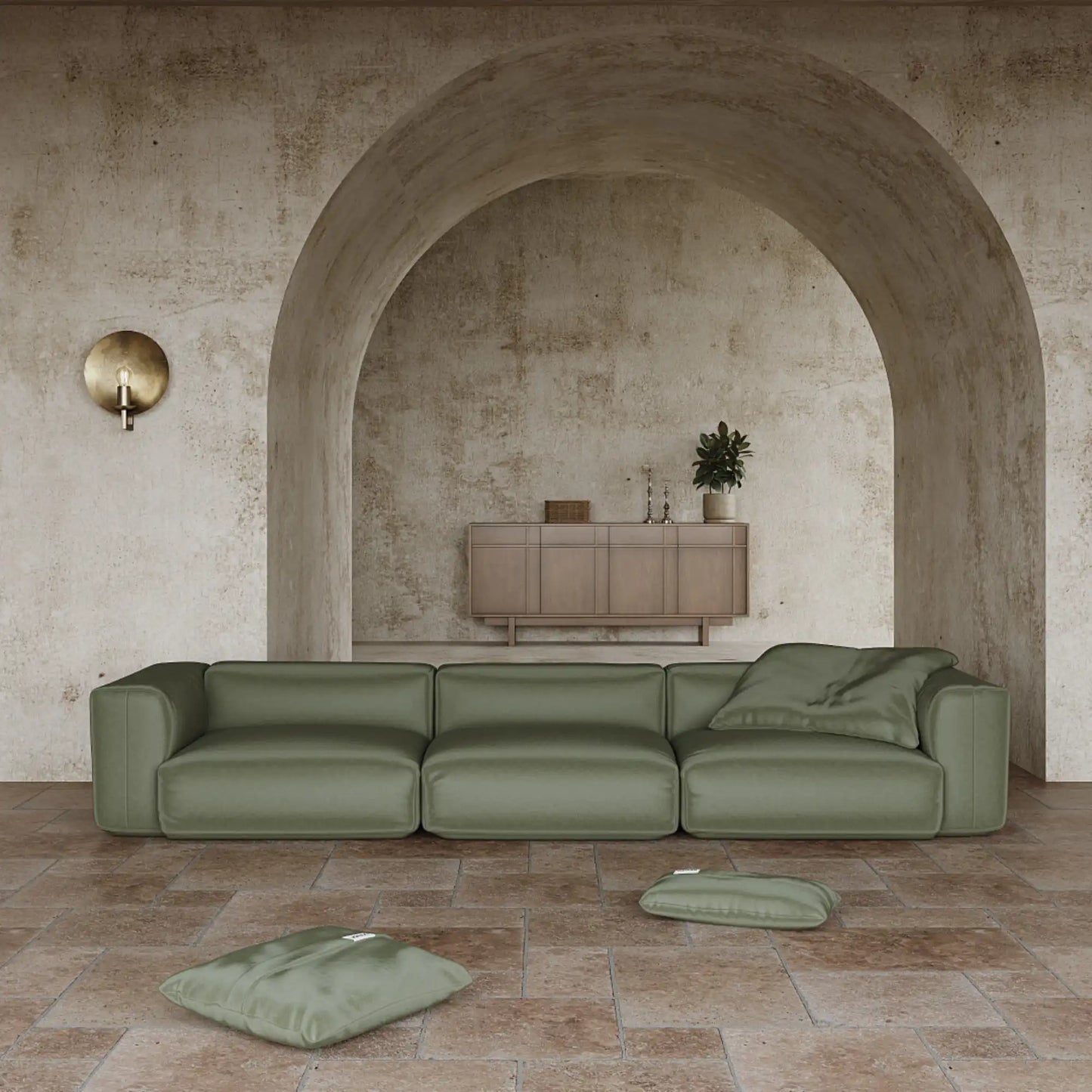 MOMO SET 5 - VELVET DEEP OLIVE