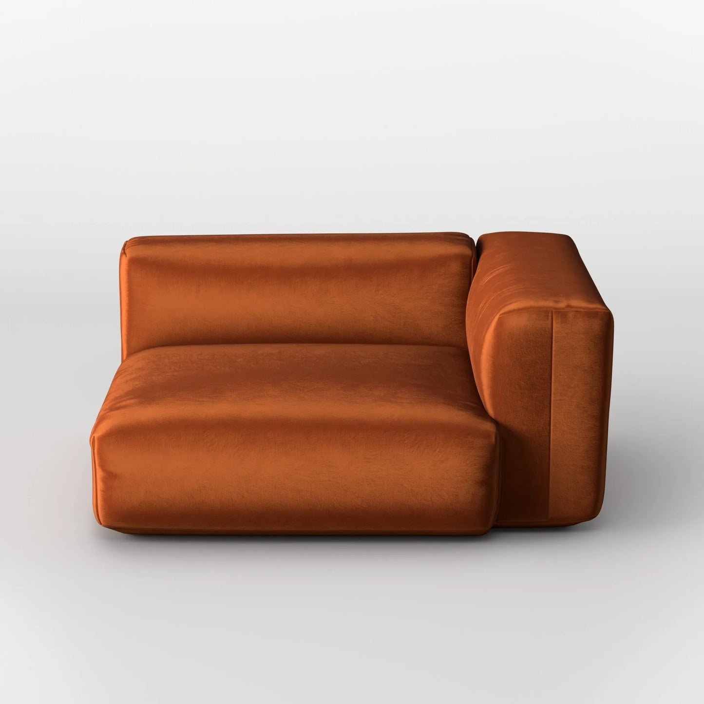 MOMO MODULAR SOFA CORNER LEFT - VELVET