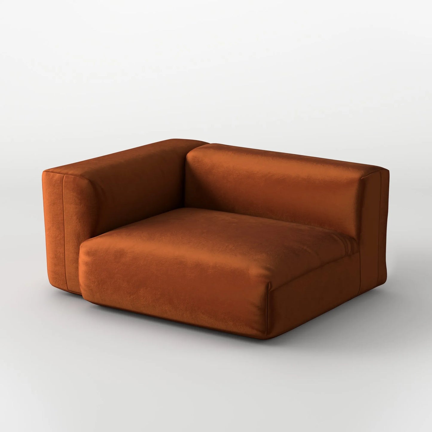 MOMO MODULAR SOFA CORNER RIGHT - VELVET