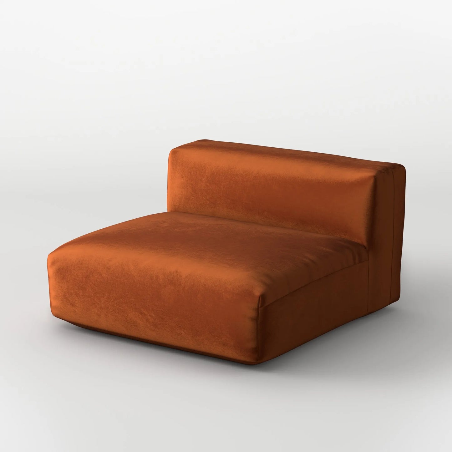 MOMO LOUNGER - VELVET FLAME ORANGE