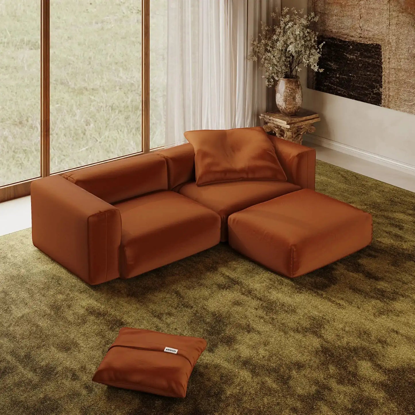 MOMO SET 2 - VELVET FLAME ORANGE