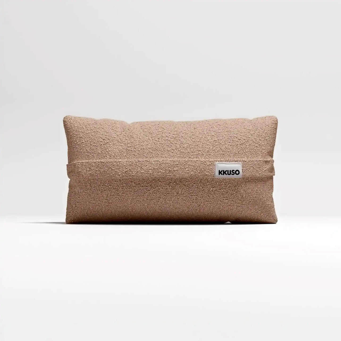 MOMO PILLOW - BOUCLE CAMEL SMALL