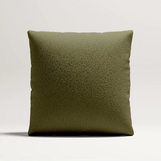 MOMO PILLOW - BOUCLE SOFT OLIVE MEDIUM