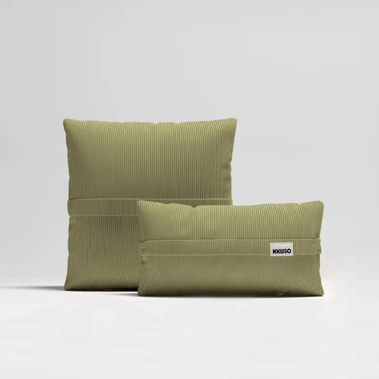 MOMO PILLOW - CORDUROY OLIVE MOSS SET 1