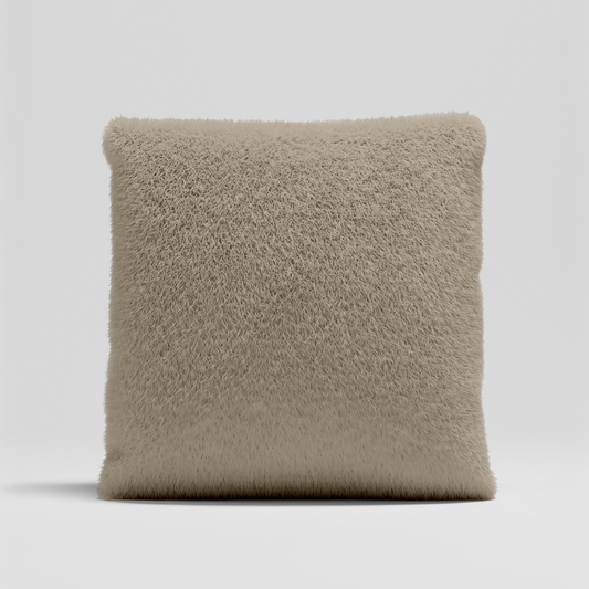 MOMO PILLOW - SOFT FUR WARM OAT MEDIUM