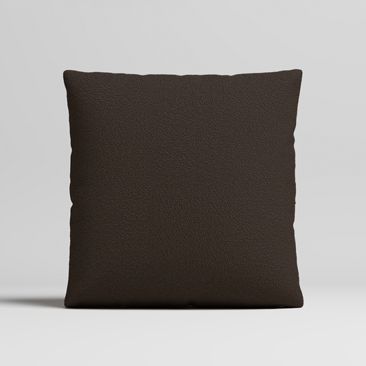 MOMO PILLOW - TEDDY FLEECE CHOCOLATE MEDIUM